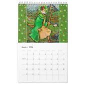 Katholieke Folk Art Calendar van Jen Norton Kalender (Mar 2026)