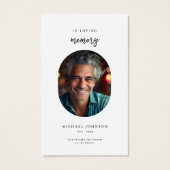 Katholieke Foto Begrafenis Gebed Kaart (Voorkant)