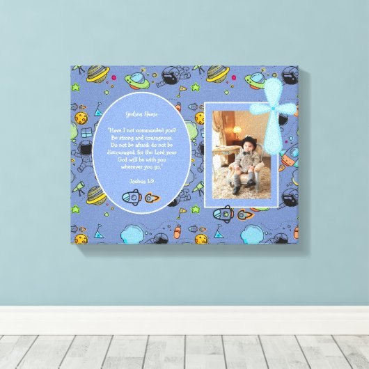 Katholieke foto-cadeaus - Communistische bevestigi Canvas Afdruk (Insitu (Houten vloer))