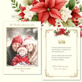 Katholieke Foto Kerst Kaarten Jesus Mary Joseph