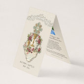 Katholieke Funeral Eucharist Prayer Heilige Kaart Visitekaartje (Voorkant)