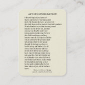 Katholieke gebedde van het Kind aan Maria— Plaatskaartje (Achterkant)