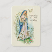 Katholieke gebedde van het Kind aan Maria— Plaatskaartje (Voorkant)