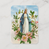 Katholieke gebeden voor de losgeslagen gips Maagd  Plaatskaartje (Voorkant)