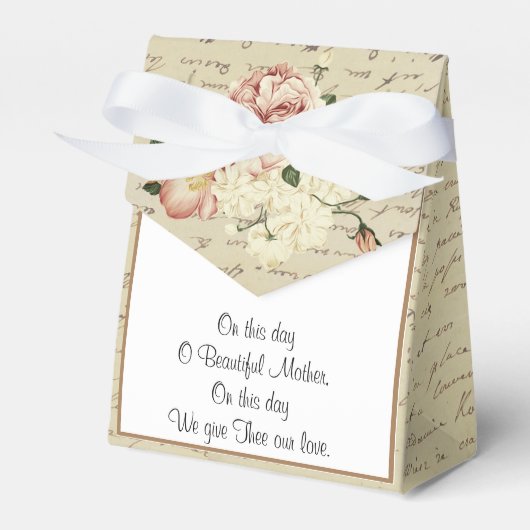  katholieke gezegende maagd Maria Bedankdoosjes (Voorkant Zijde)