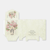  katholieke gezegende Maria roze rozen Bedankdoosjes (Uitgevouwen)