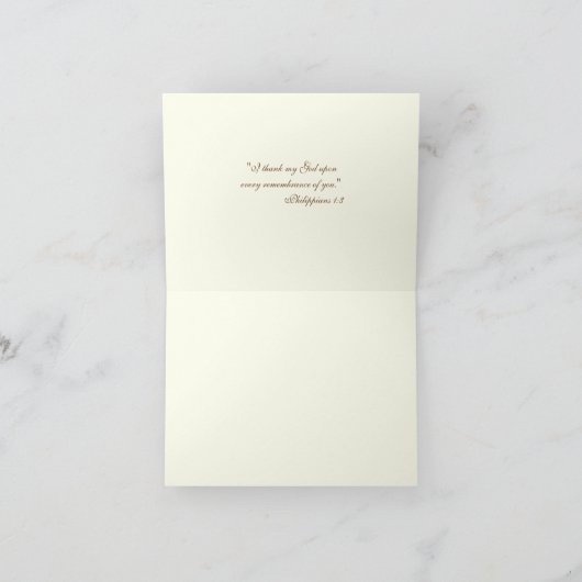 Katholieke Gezegende Moeder Jezus Floral Marian Cr Feestdagen Kaart (Binnen)