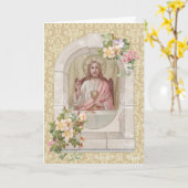 Katholieke godsdienst Jezus Communistische euchari Kaart (Gele Bloem)