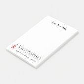 Katholieke gregoriaanse zang Klassieke muziek Post-it® Notes (Schuin)
