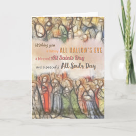Katholieke Halloweenkaart Kaart
