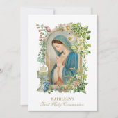 Katholieke Heilige Communie Eucharistie Gezegende  Kaart (Voorkant)