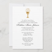 Katholieke Heilige Communie Heilig Hart Jezus Kaart (Achterkant)