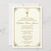 Katholieke Heilige Communie Jezus Rozen Kaart (Achterkant)