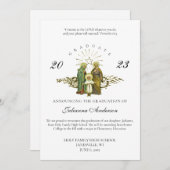 Katholieke Heilige Familie Afstuderen Aankondiging (Voorkant / Achterkant)