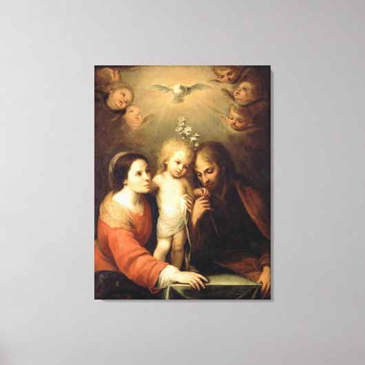 Katholieke Heilige Familie St. Joseph Maria Jezus Canvas Afdruk (Voorkant)