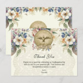 Katholieke Heilige Geest Bevestiging Bloemen Dank Bedankkaart (Voorkant / Achterkant)