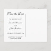 Katholieke Heilige Geest, zwart-wit, bewaart de da Aankondigingskaart (Achterkant)