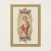 Katholieke Heilige Hart Jesus Funeral Prayer Kaart (Voorkant)