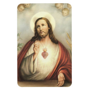 Katholieke Heilige Hart van Jezus Religieus Magneet
