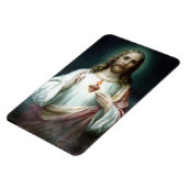 Katholieke Heilige Hart van Jezus religieuze vinta Magneet (Linkerzijde)