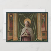 Katholieke Heilige Kaart | Heilige Mildred van Tha (Voorkant)