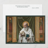 Katholieke Heilige Kaart | Sint Romuald (Voorkant / Achterkant)