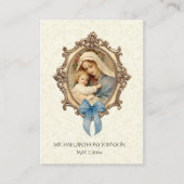 Katholieke Heilige kaart ter herinnering aan de do (Voorkant)