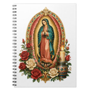 Katholieke Heilige Maagd Maria Guadalupe Religieus Notitieboek