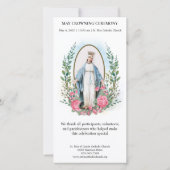 Katholieke Heilige Maria mag kroningsceremonie hou (Achterkant)