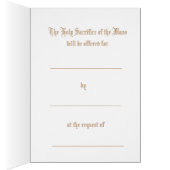 Katholieke Heilige Massa met goudkapel (Binnen (Rechts))