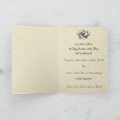 Katholieke Heilige Mis offeren Heilig Hart Jezus Kaart (Binnen)