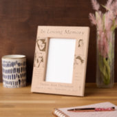 Katholieke herdenkingsfoto gegraveerde lijstjes (Links)