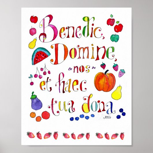 katholieke hoogheid voor maaltijden Thanksgiving g Poster (Voorkant)