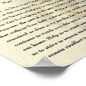 Katholieke Huwelijksjubileum Viering Gebed Poster (Hoek)