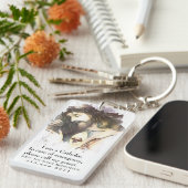 Katholieke ID Religieuze Jezus Geheilig Heart Keyc Sleutelhanger (Voorkant Rechts)