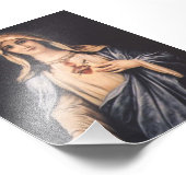 Katholieke Immacularis Sorrowful Heart van Mary Foto Afdruk (Hoek)