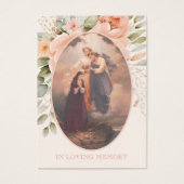 Katholieke Jezus Begrafenis Gebed Kaart (Voorkant)