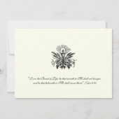 Katholieke Jezus Eerste Uitnodigingen van de Commu (Achterkant)