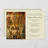 Katholieke Jezus Eerste Uitnodigingen van de Commu (Voorkant / Achterkant)