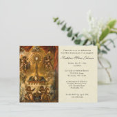 Katholieke Jezus Eerste Uitnodigingen van de Commu (Staand voorkant)