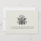 Katholieke Jezus Eerste Uitnodigingen van de Commu (Achterkant)