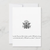 Katholieke Jezus Eerste Uitnodigingen van de Commu (Achterkant)