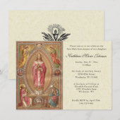 Katholieke Jezus Eerste Uitnodigingen van de Commu (Voorkant / Achterkant)