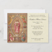 Katholieke Jezus Eerste Uitnodigingen van de Commu (Voorkant)