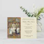 Katholieke Jezus Eerste Uitnodigingen van de Commu (Staand voorkant)