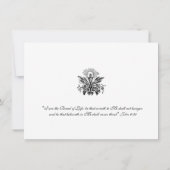 Katholieke Jezus Eerste Uitnodigingen van de Commu (Achterkant)