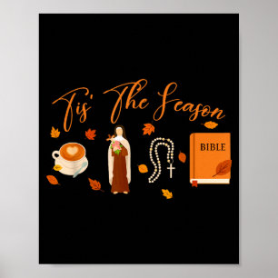 Katholieke Jezus God Liefhebber Bijbelvers Kerk Ti Poster