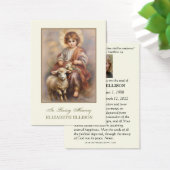 Katholieke Jezus Goede Herder Begrafenis Kaart (Bureau)