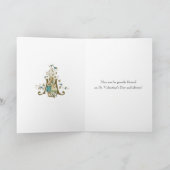 Katholieke Jezus met Lamb Marian Religieuze Kruis Kaart (Binnen)