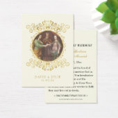 Katholieke Jozef en Maria Trouwgebed Kaart (Bureau)